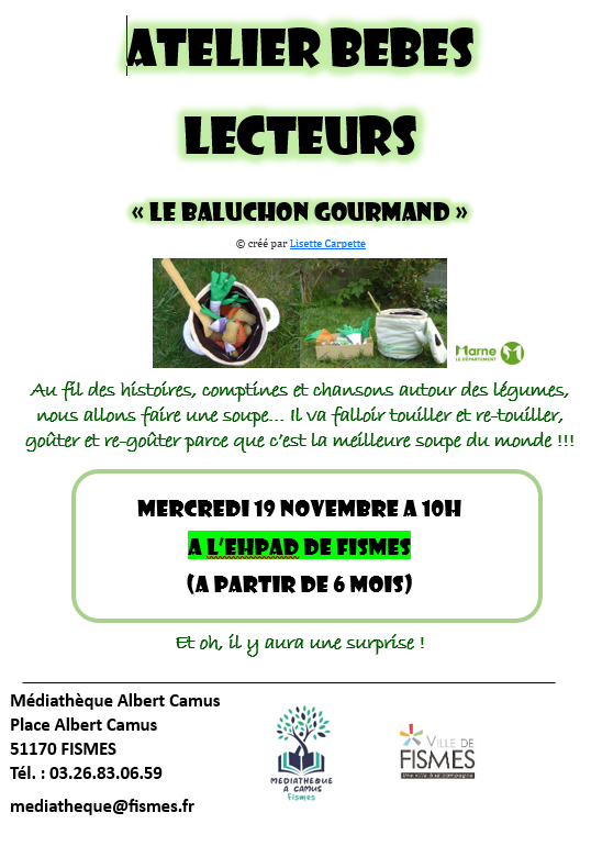 Affiche BB Lecteurs du 19 novembre 2025